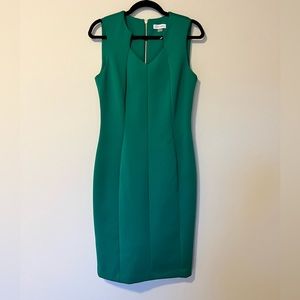 Calvin Klein Green Cocktail Dress Size 10